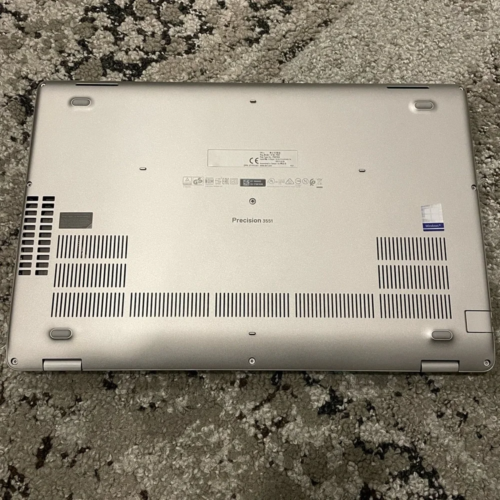 New Dell Precision 3551 Laptop with Headphones!